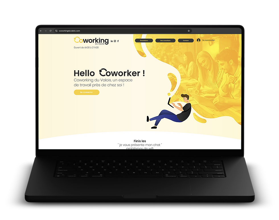 Site web coworking