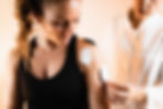 Shoulder Physical Therapy with TENS Electrode Pads, Transcutaneous Electrical Nerve Stimul