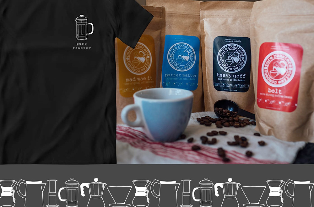 Pure roasters coffee glasgow