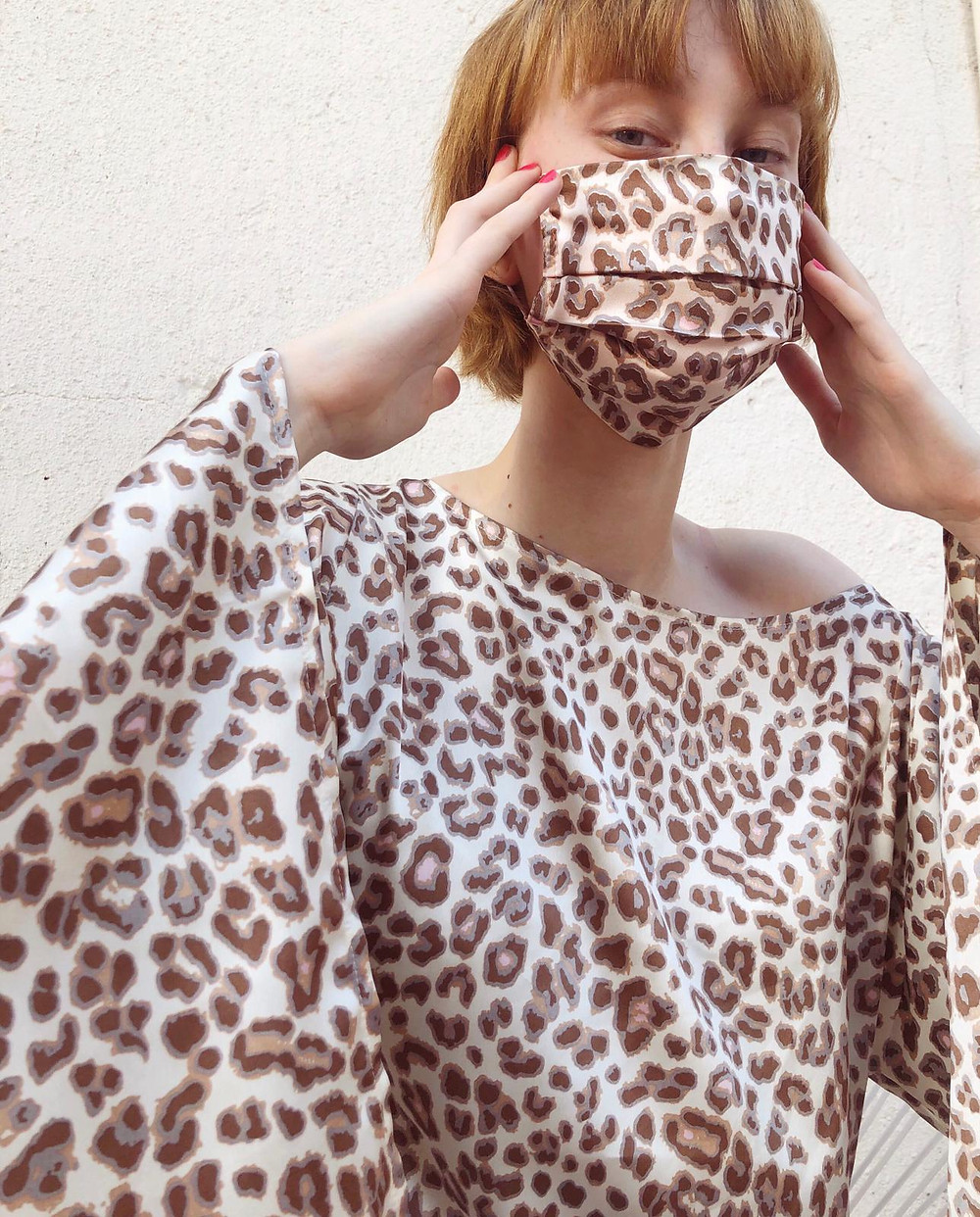 Chouchou halted production on their new fashion collection in February 2020 at the very beginning of lockdown and quickly moved to making masks, focussing on new market needs and priorities and after months of passionate work and efforts, a gorgeous, protective and sustainable fashion mask was born.