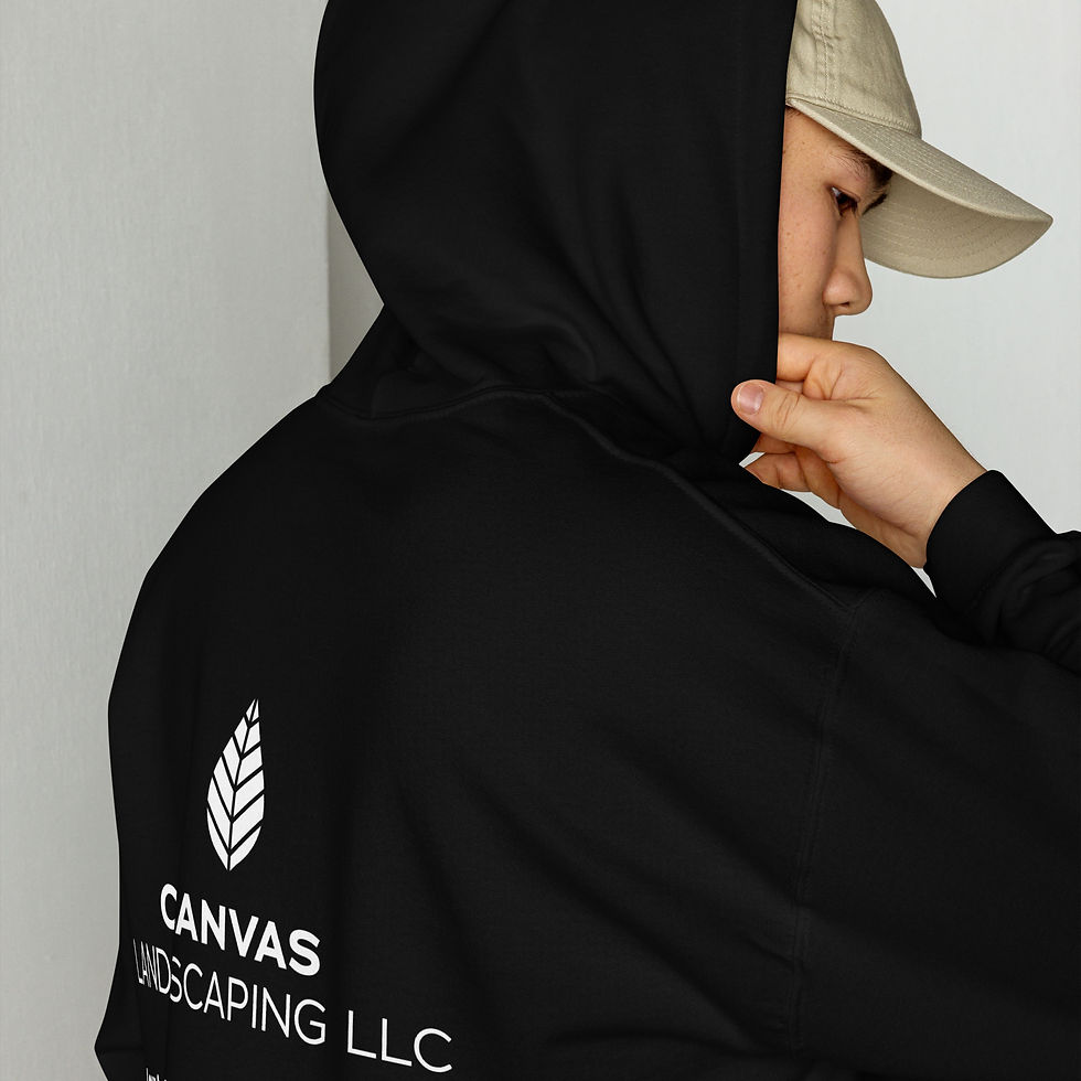 Thumbnail: Canvas Landscaping LLC Unisex Hoodie with services