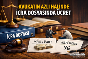haksız azil, yargıtay, icra dosyası, alacaklı vekili, borçlu vekili, uzman avukat, avukatlık ücreti, avukatlık ücret sözleşmesi, akdi vekalet ücreti, yasal vekalet ücreti