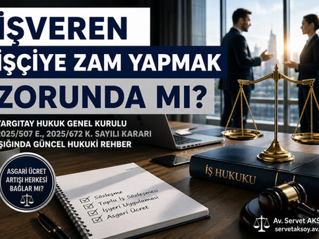 işveren, zam, yargıtay, uzman avukat, ücret artışı, asgari ücret, zam zorunluluğu