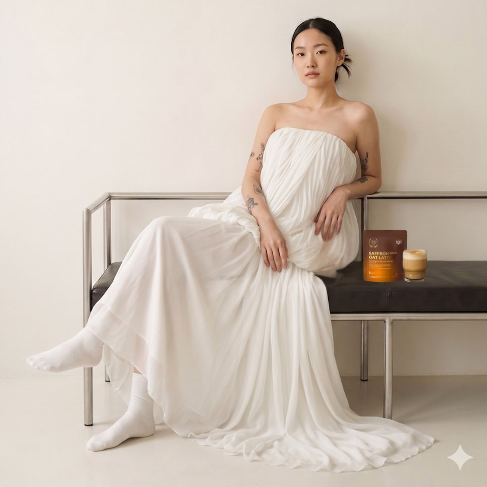 Sữa yến mạch nhụy hoa nghệ tây