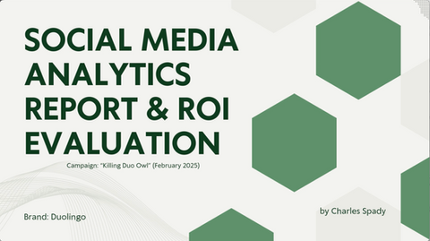 Social Media Analytics