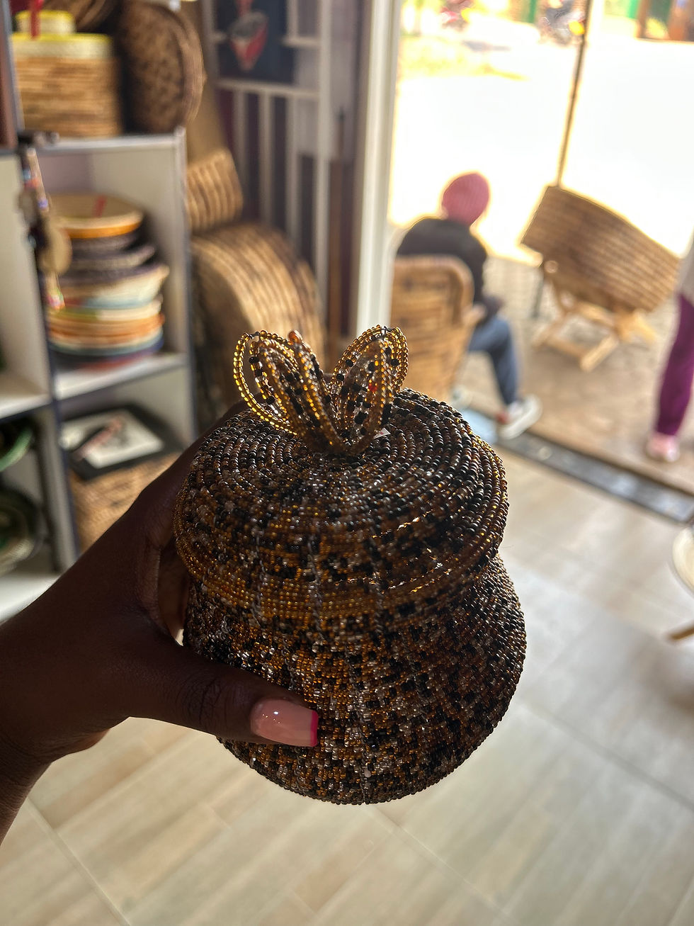 Thumbnail: beaded wire jewerly box