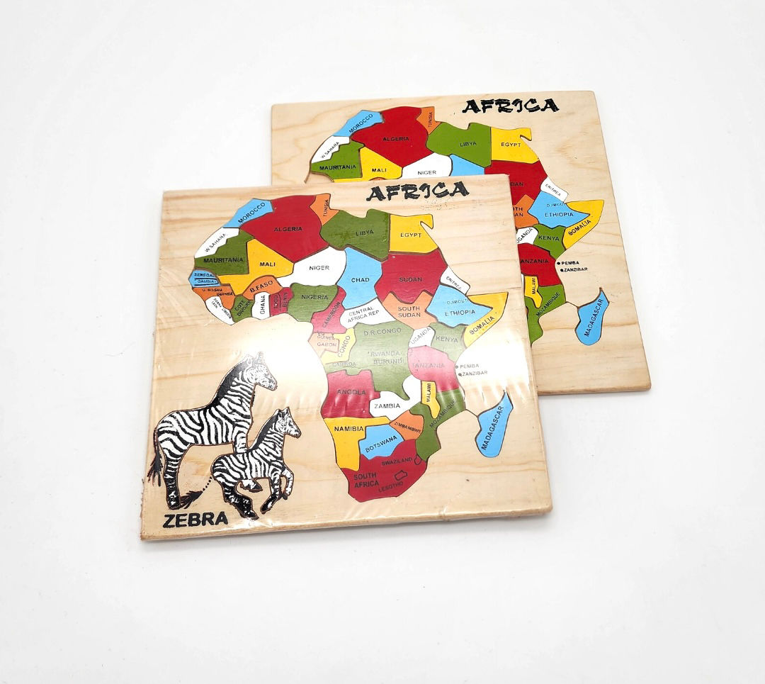 Africa map puzzle