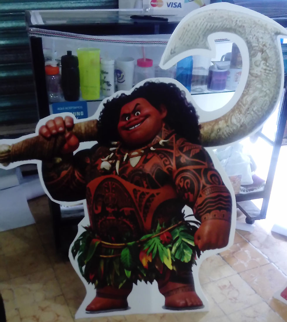 Miniatura: Figuras en Coroplas