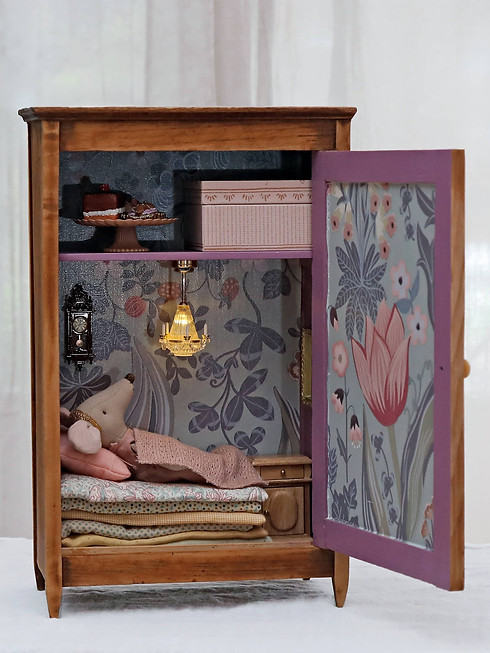 Maushaus die Prinzessin auf der Erbse. Maileg