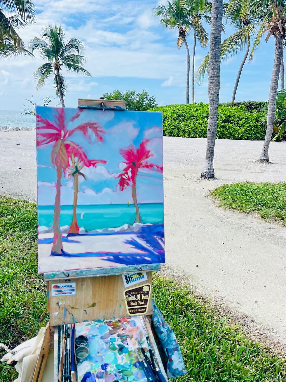 Thumbnail: key colony II original & canvas print