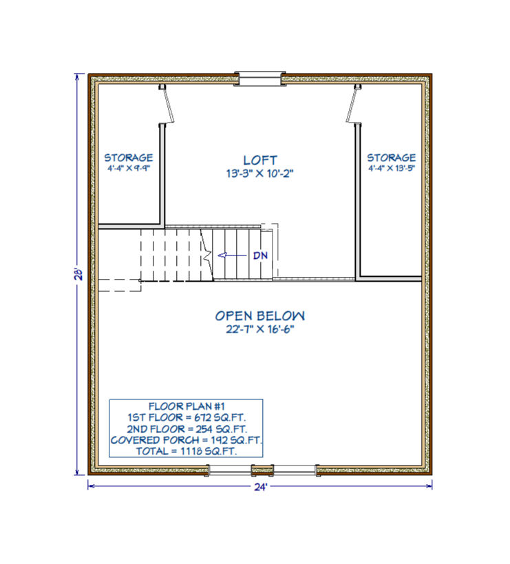 Floor Plan #1 Loft