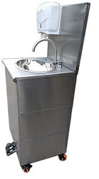 Lavadero en acero inoxidable autònomo_ed