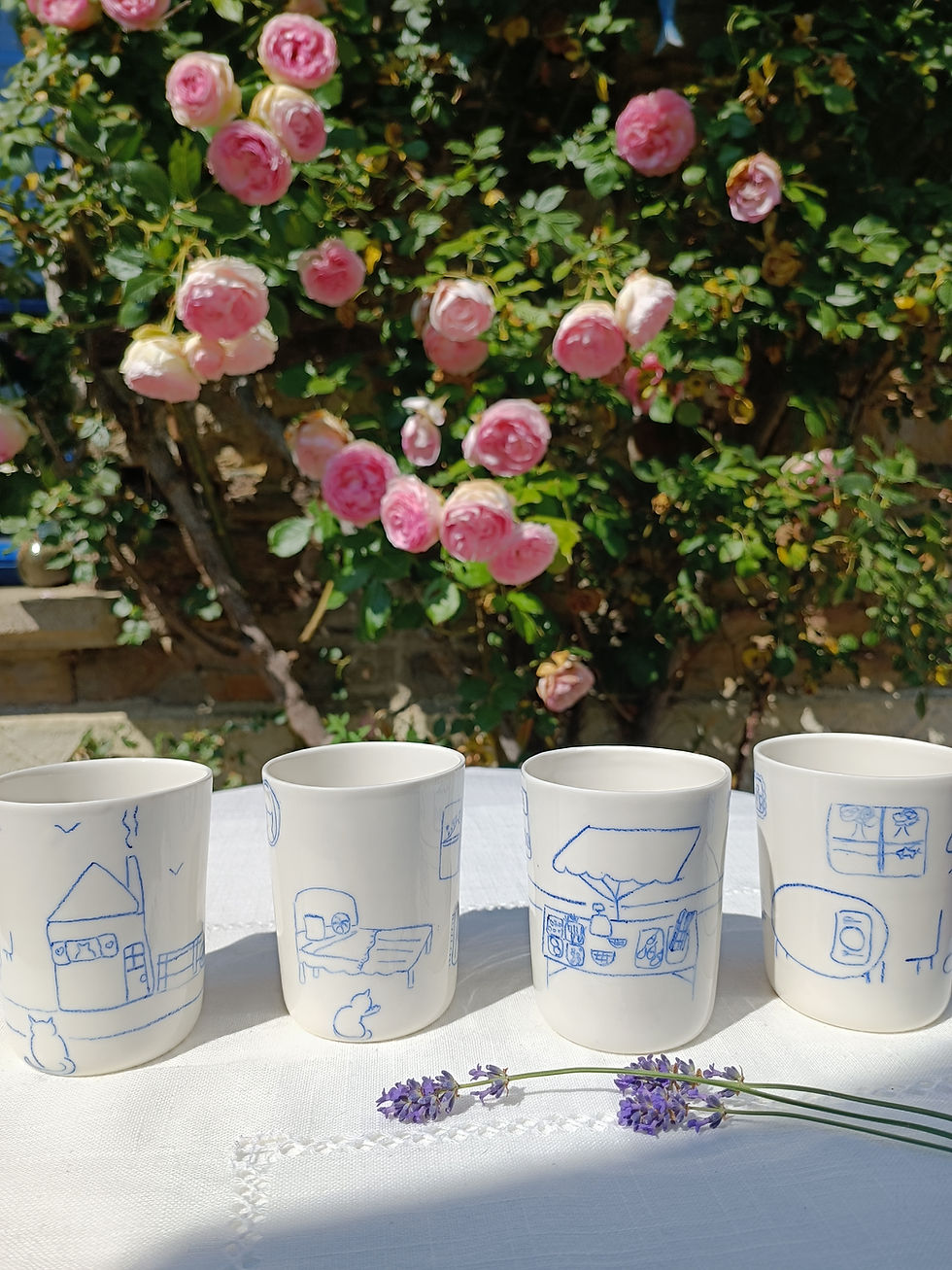 Miniature : Mug chat tête en bas