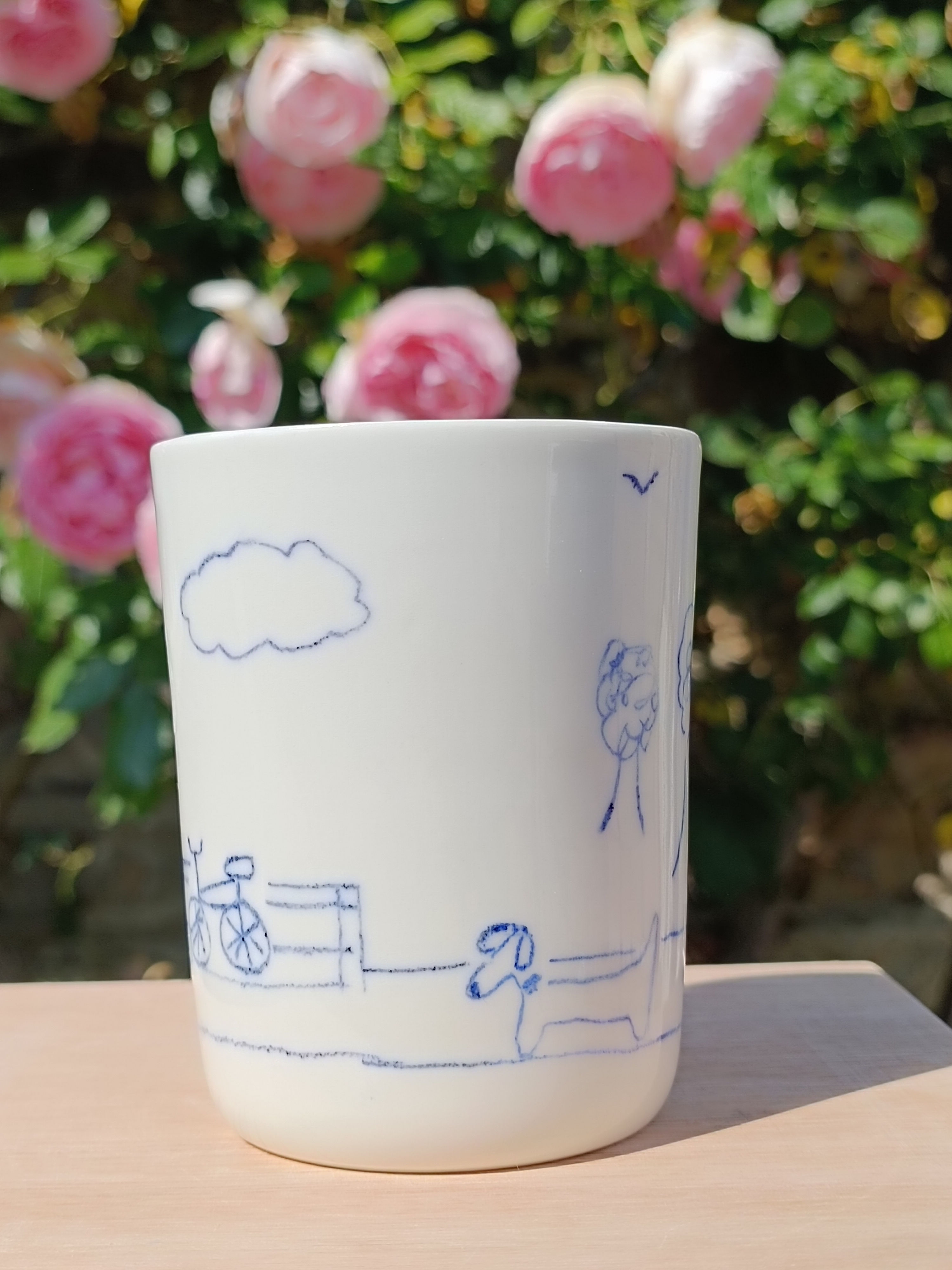Mug chat à la maison