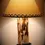 Thumbnail: The "Bear Crossing" Table Lamp with 14" Parchment  Shade