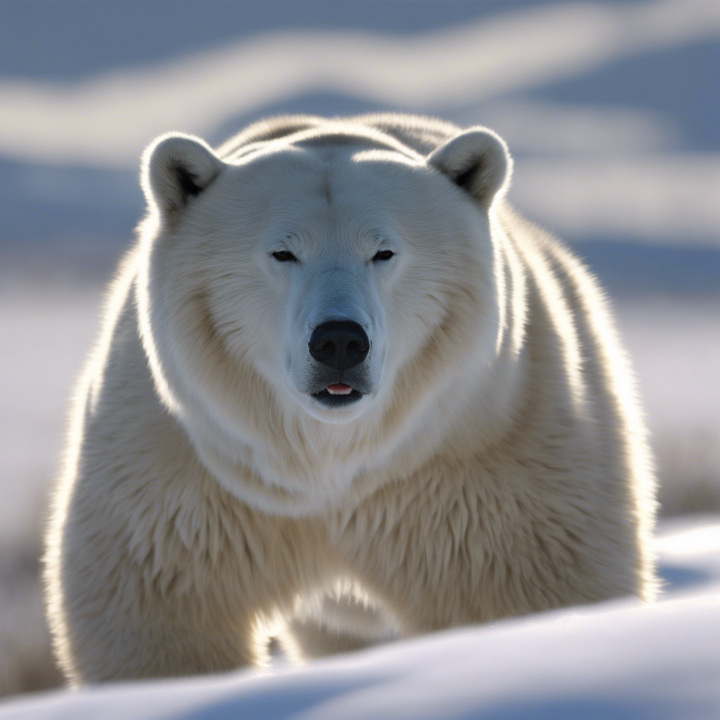 Grizzly Bear in the Tundra