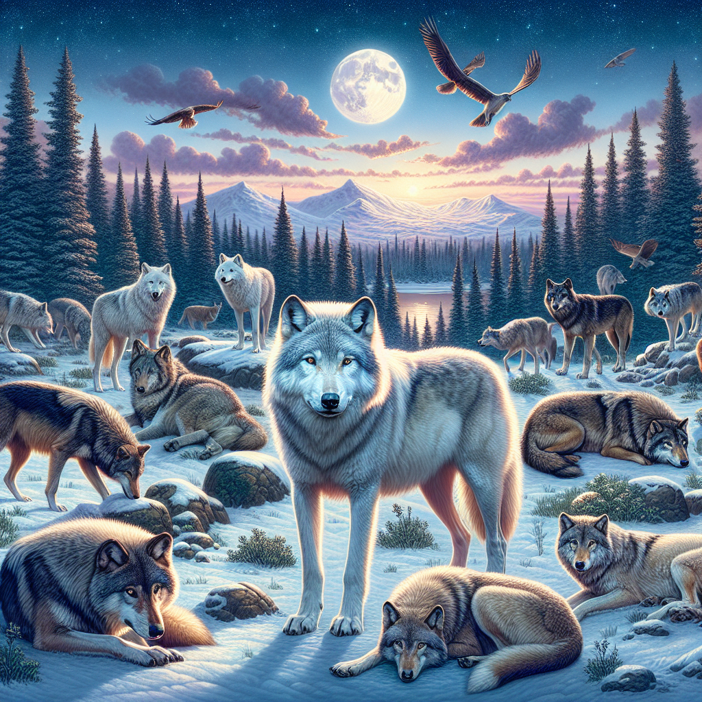 Majestic Wolves