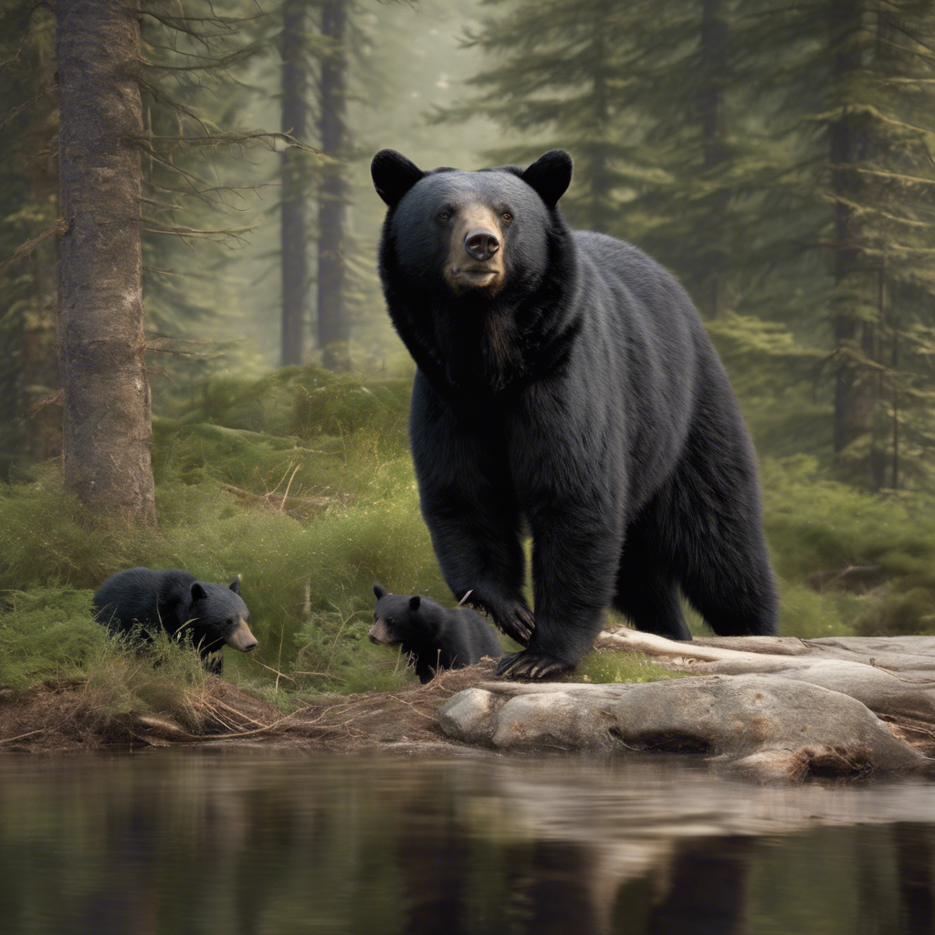 Black Bear in Nature