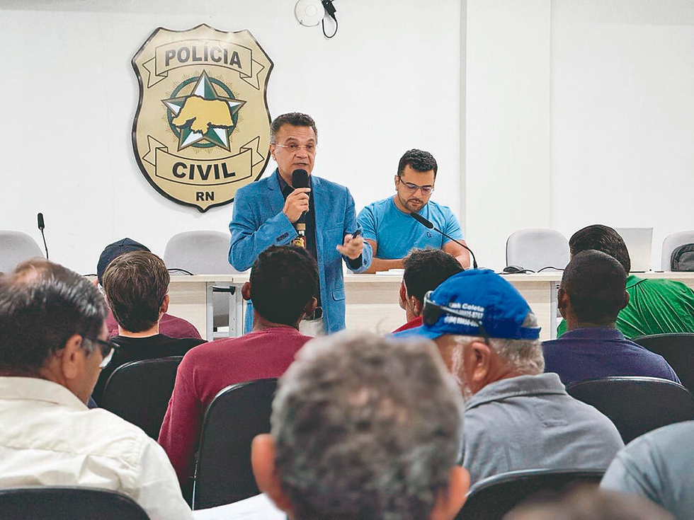 Meta é cortar o vínculo entre os furtos e receptações, afirma delegado Marcos Vinicius dos Santos, da PC da Grande Natal – Foto: Fiern