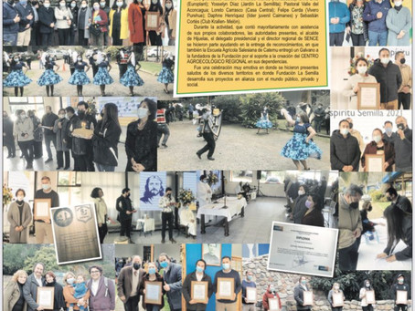Fundación Semilla Celebra 24 Años en Familia con esquinazo y entrega de Reconocimientos