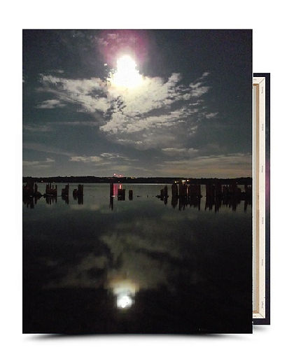 Canvas print - Spirit Rock Moon.jpg