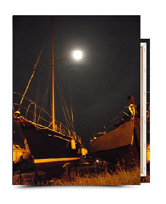 Canvas print - Midnight Mooring.jpg