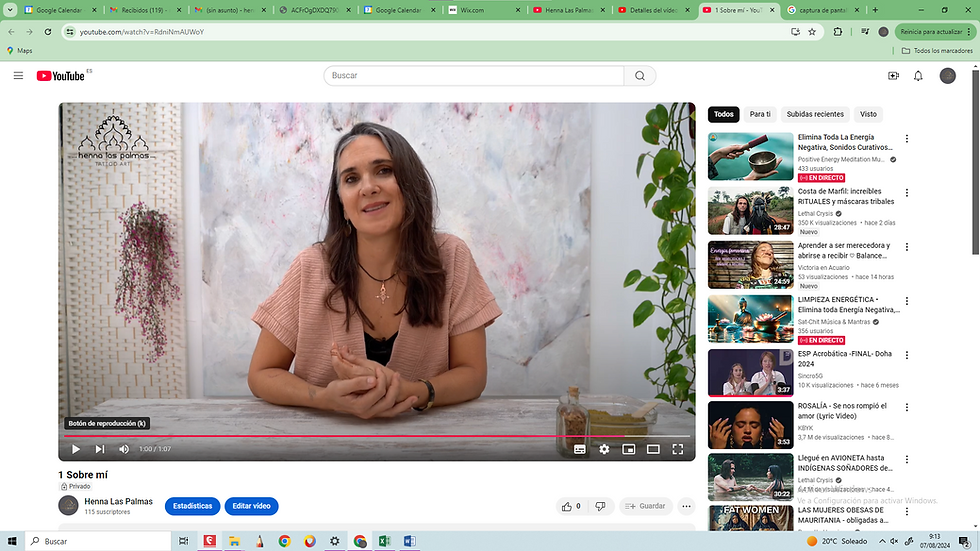 Miniatura: CURSO ONLINE HENNA TATTOO de INICIACIÓN