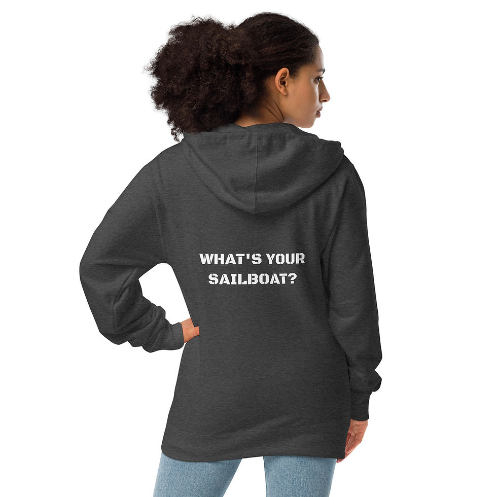Thumbnail: GXP What's Your Sailboat-Unisex fleece zip up hoodie