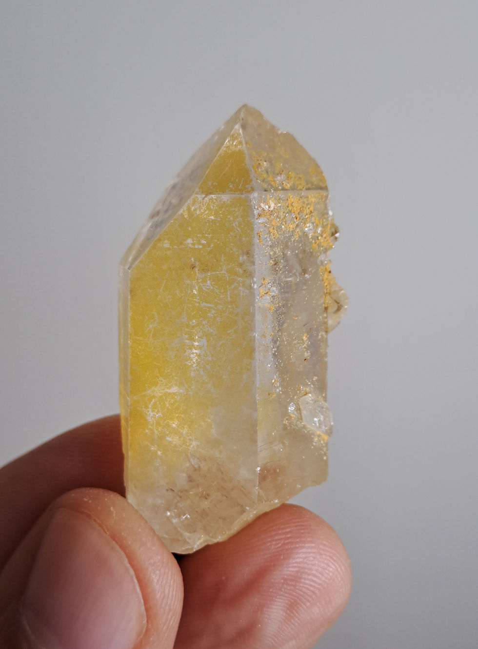 Thumbnail: Cristal de Quartzo Golden Healer Iridescente dos Himalaias
