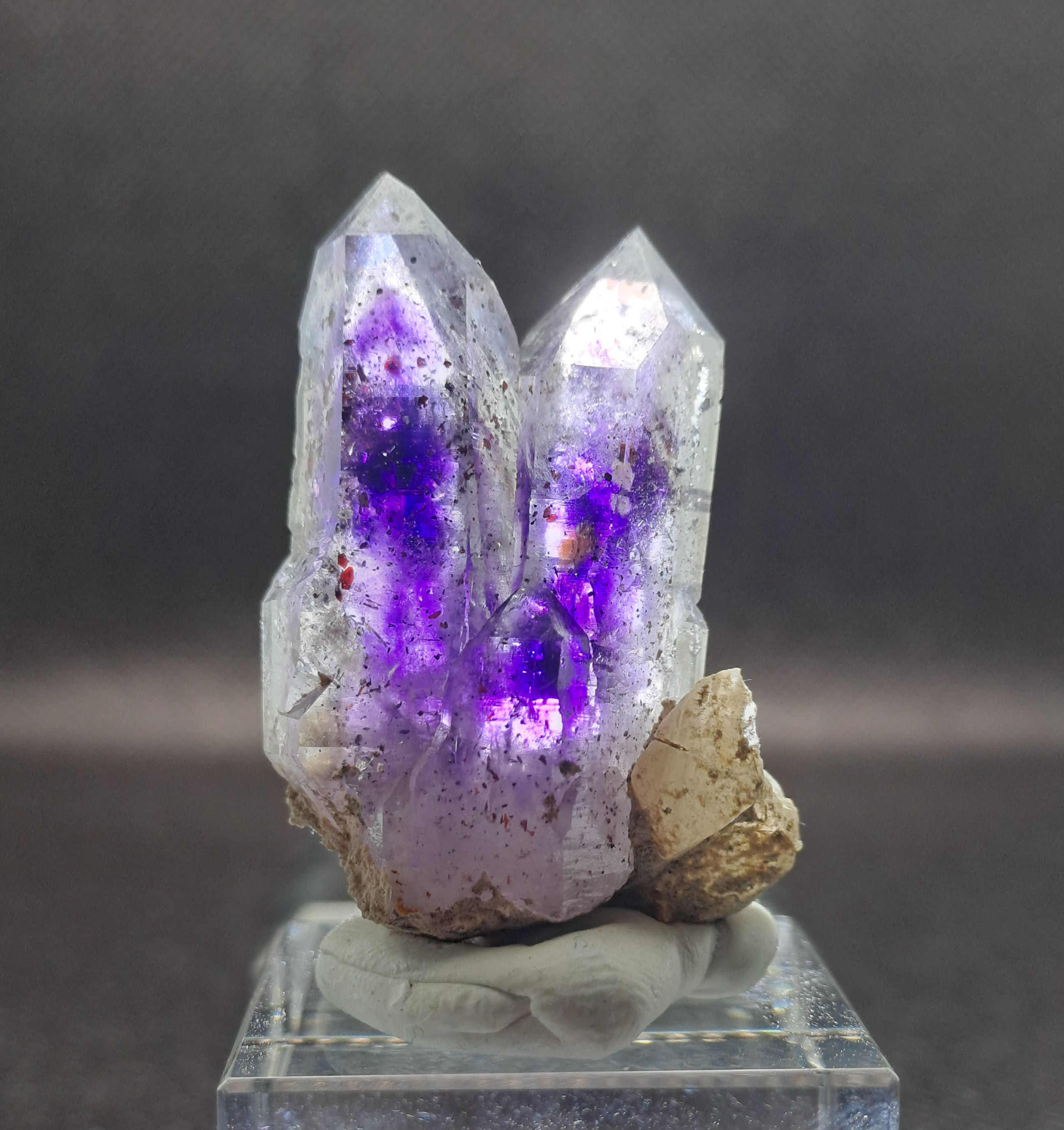 Ametista Brandberg Alma Gémea