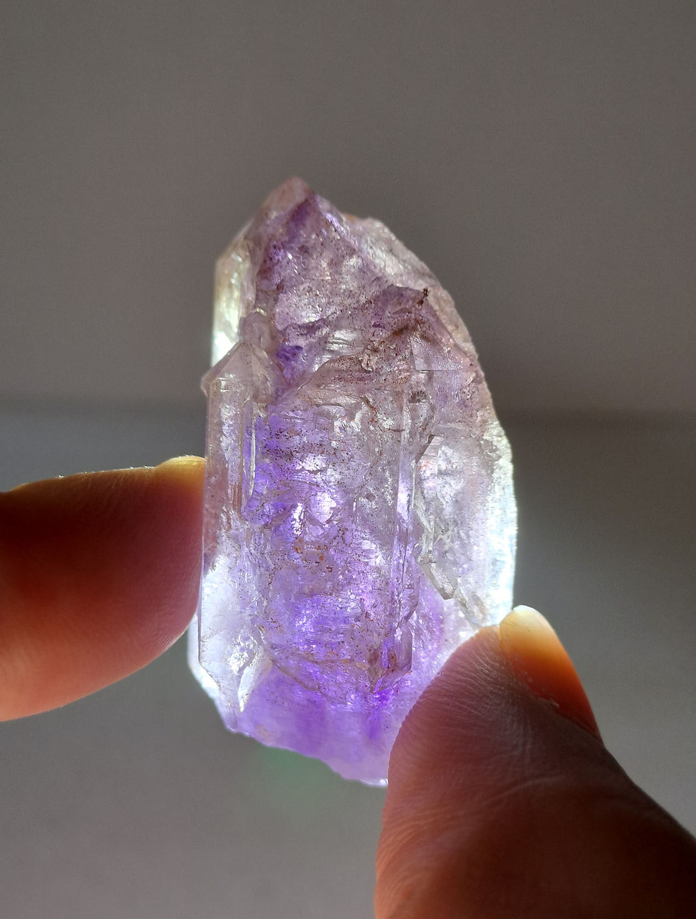 Miniatura: Ametista Brandberg Elestial