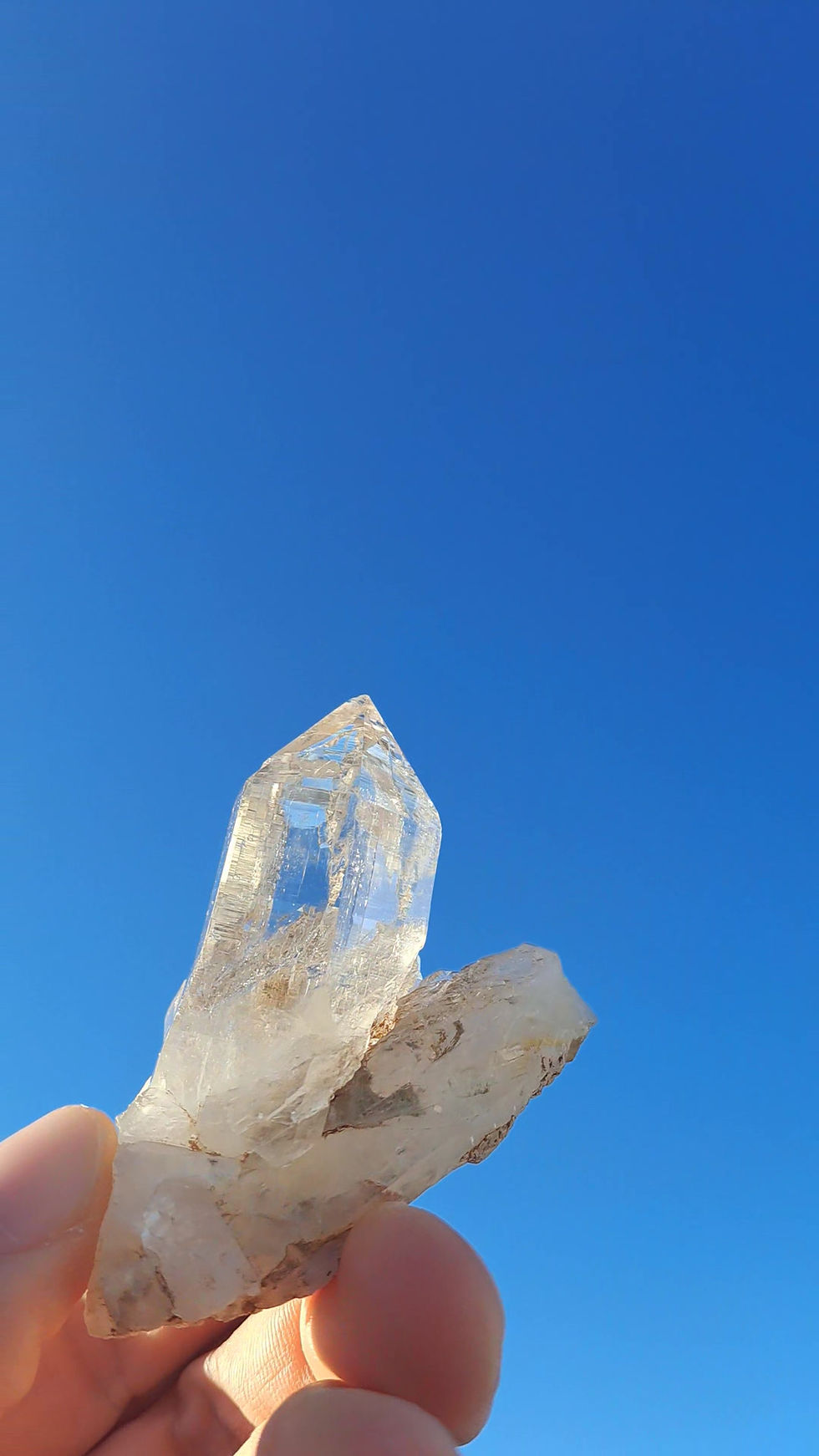 Thumbnail: Drusa Quartzo Hashupi Record Keeper, Auto-Curado \ Hashupi Himalayan Cluster Quartz Record Keeper Self Healed