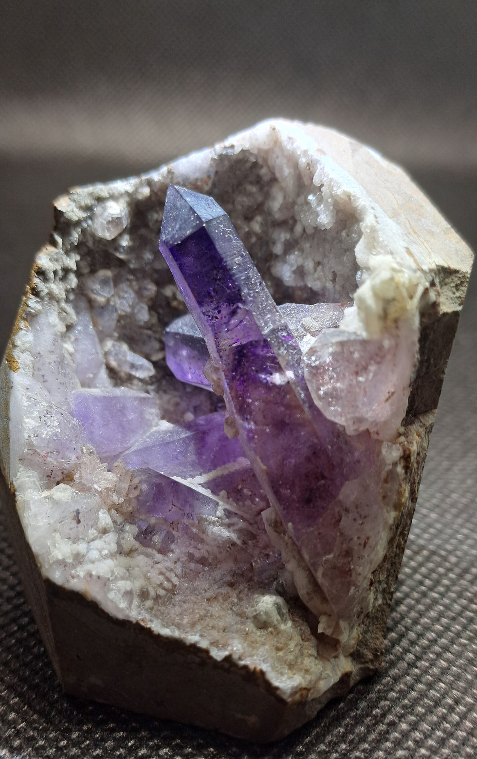 Miniatura: Drusa de Ametista Brandberg