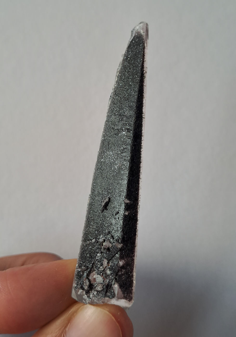 Miniatura: Quartzo Laser Lítio e Hematite do Afeganistão