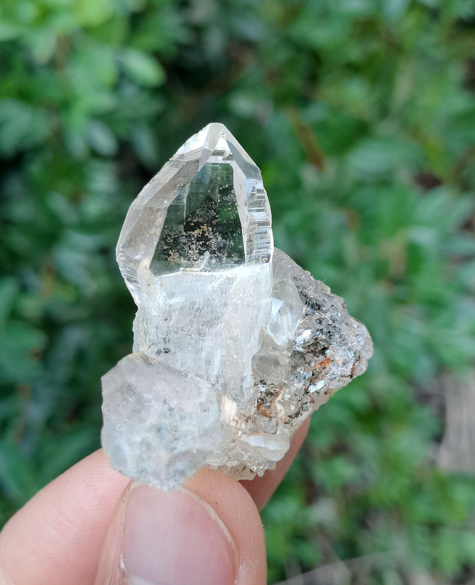Miniatura: Drusa Quartzo Óptico Ganesh Himal