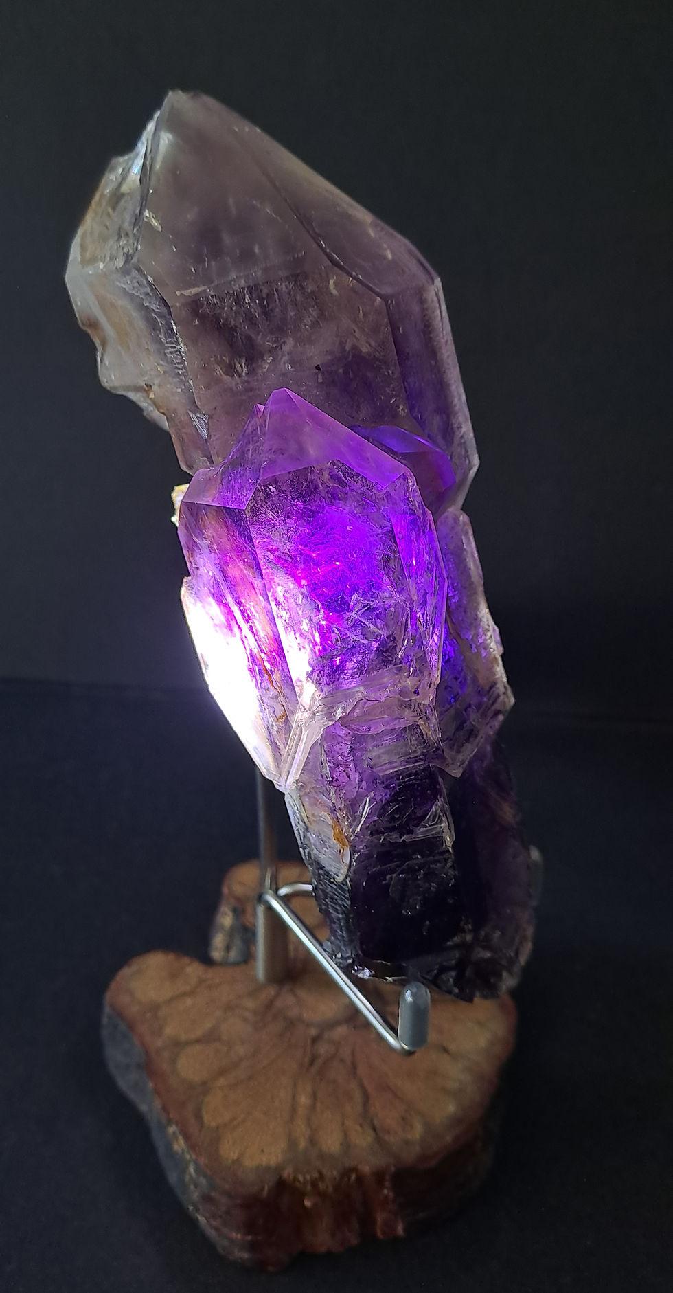 Miniatura: Amethyst Brandberg Skeletal Scepter