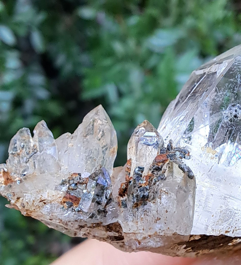 Miniatura: Drusa Óptica Quartzo Ganesh Himal dos Himalaias