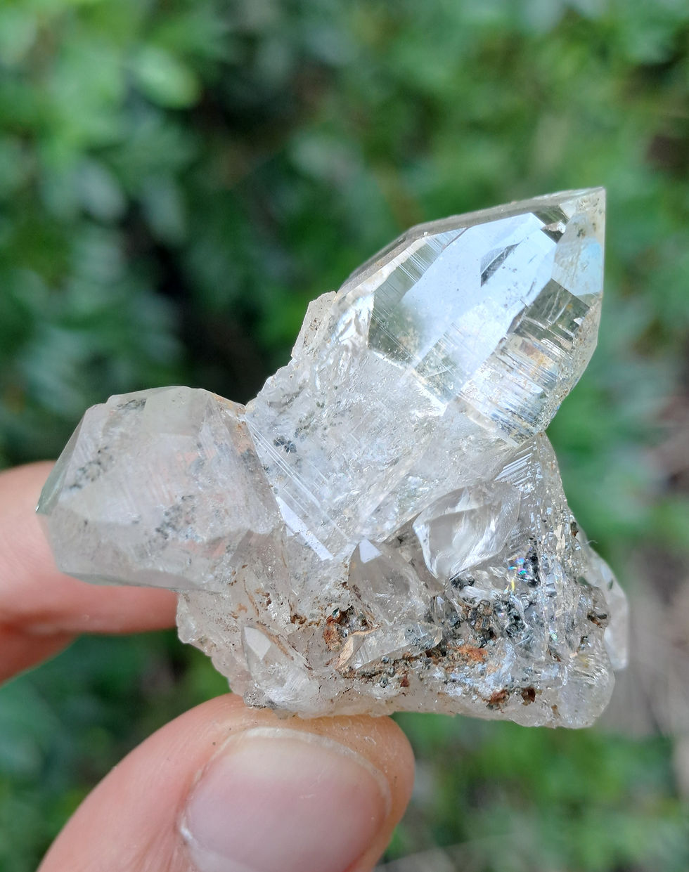 Miniatura: Drusa Quartzo Óptico Ganesh Himal
