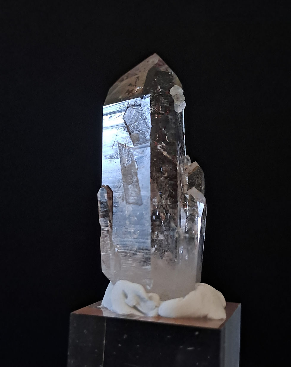 Thumbnail: Quartzo Lemuriano c\ Hematite & Analcime Brandberg \ Streeep Mine