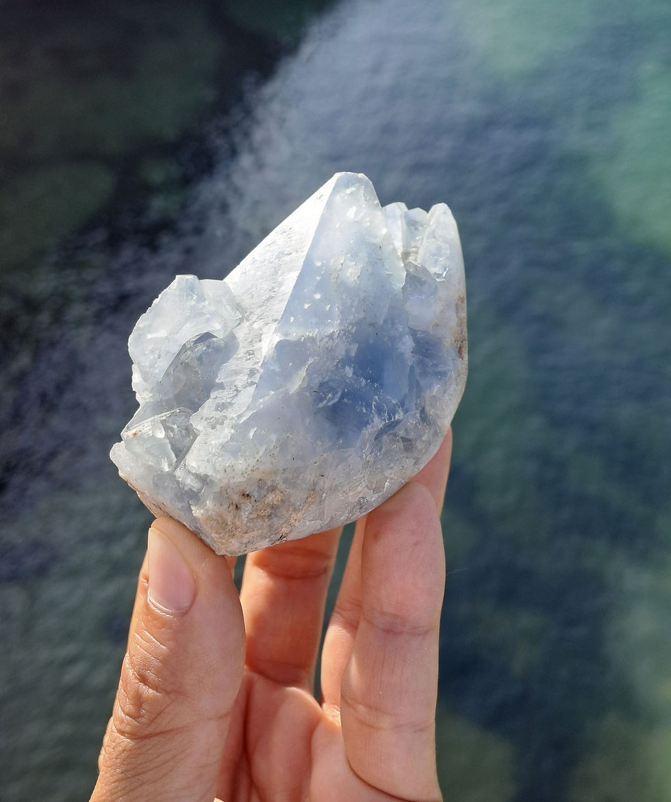 Miniatura: Celestite
