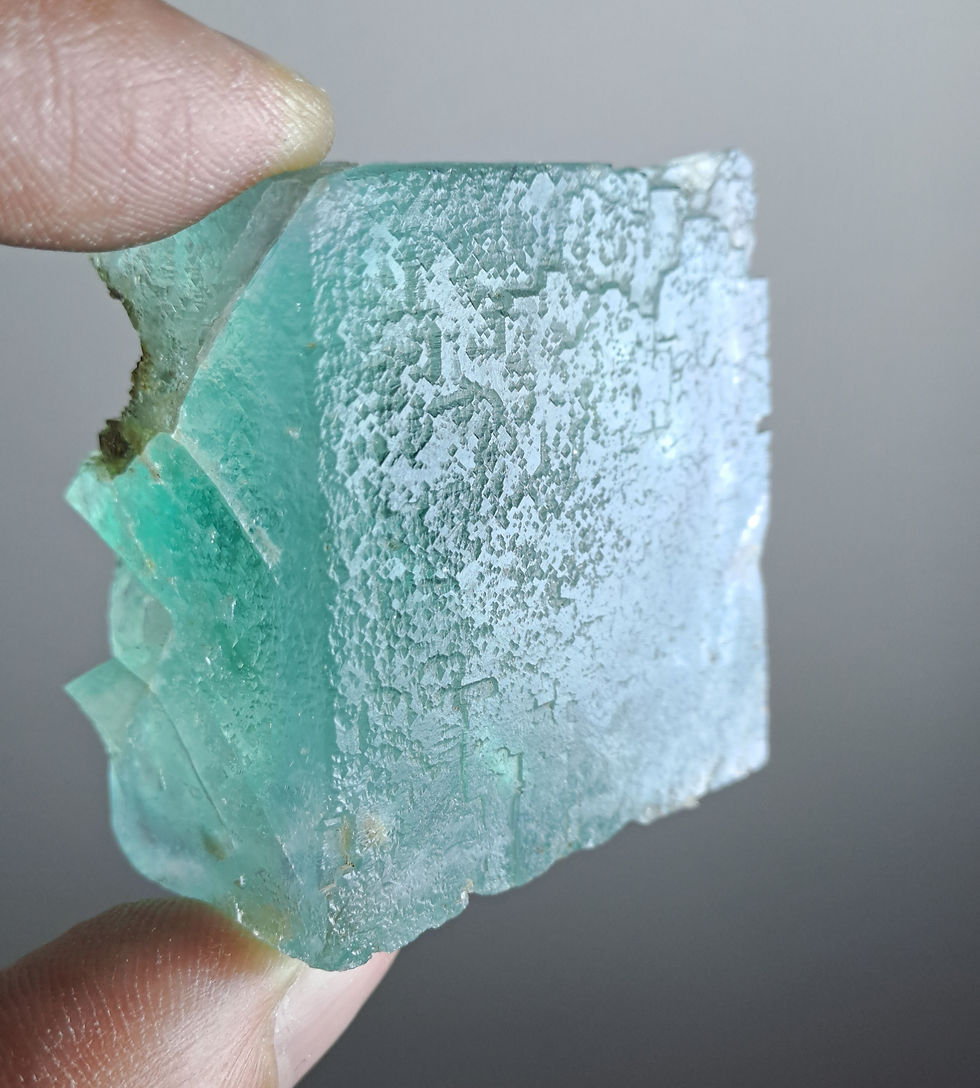 Miniatura: Fluorite Verde Zoneada de Okorusu