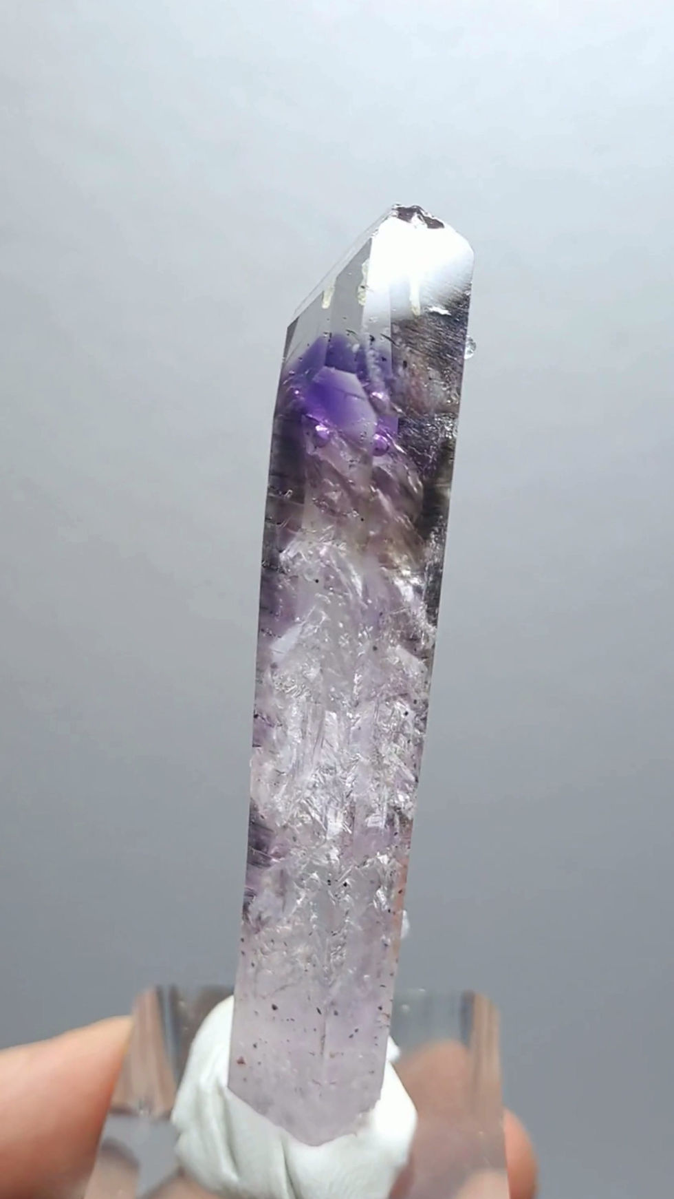 Thumbnail: Quartzo Lemuriano Fumado & Ametista Brandberg Streep Mine