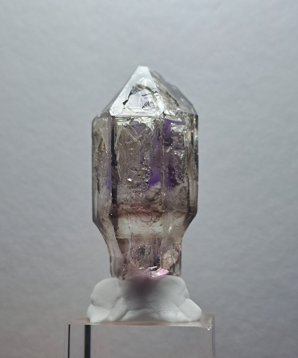 Miniatura: Ceptro Ametista Elestial Brandberg Streep Mine