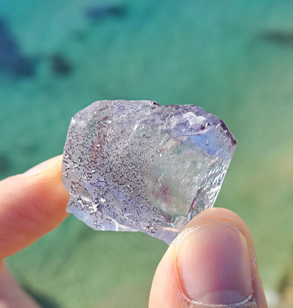 Miniatura: Fluorite Spinel Twin