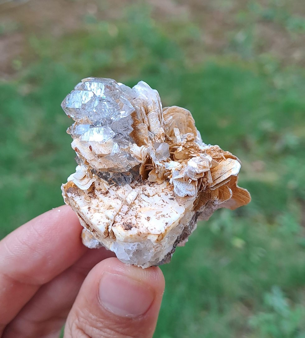Miniatura: Gwindel quartz crystal