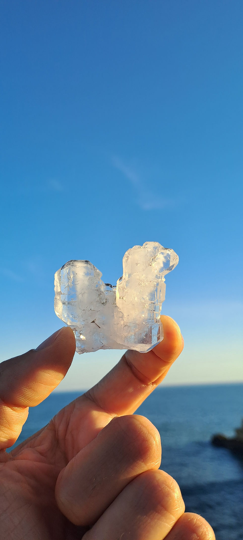 Miniatura: Cristal Quartzo Faden Tabular \ Faden Tabular Quartz Crystal