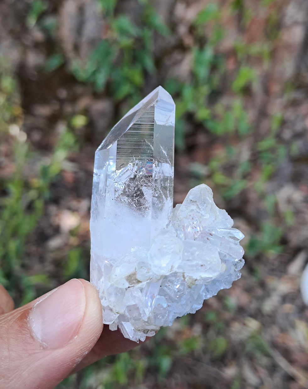 Miniatura: Drusa Quartzo Brandberg