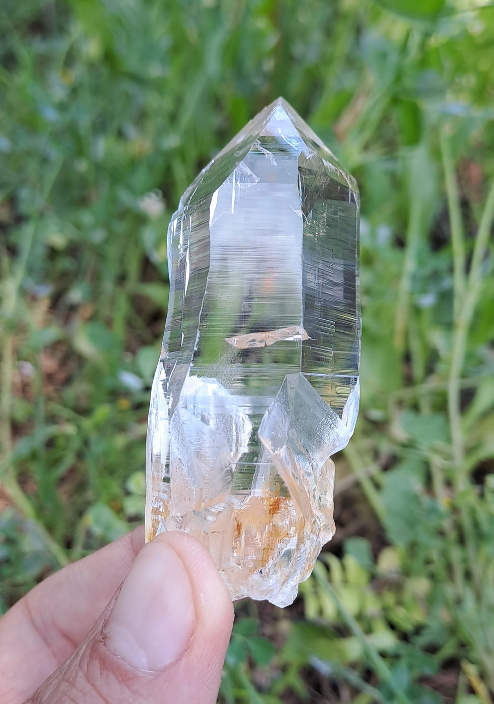 Thumbnail: Quartzo Óptico Catedral Hashupi Himalaias \ Optical Himalayan Hashupi Cathedral Quartz Crystal