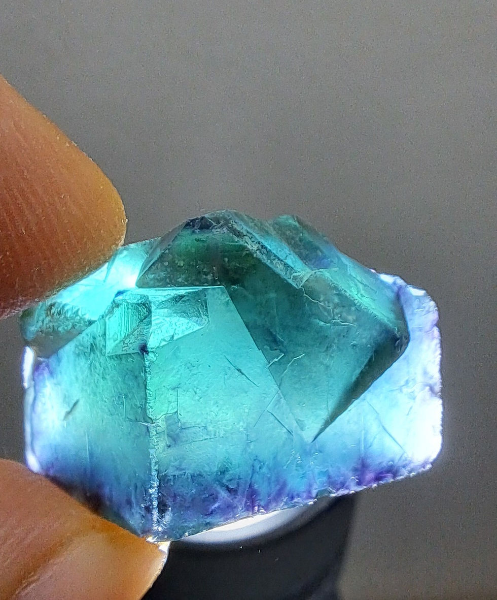 Miniatura: Fluorite de Okorusu