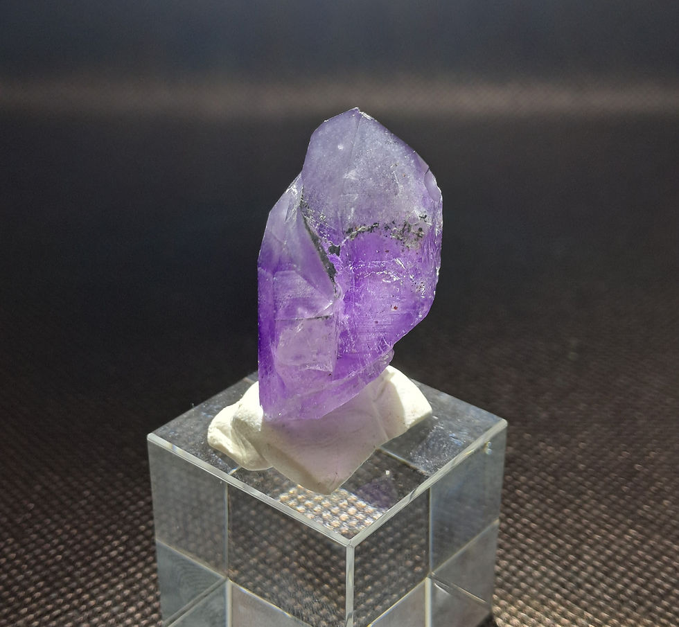 Miniatura: Ametista Brandberg Alma Gémea